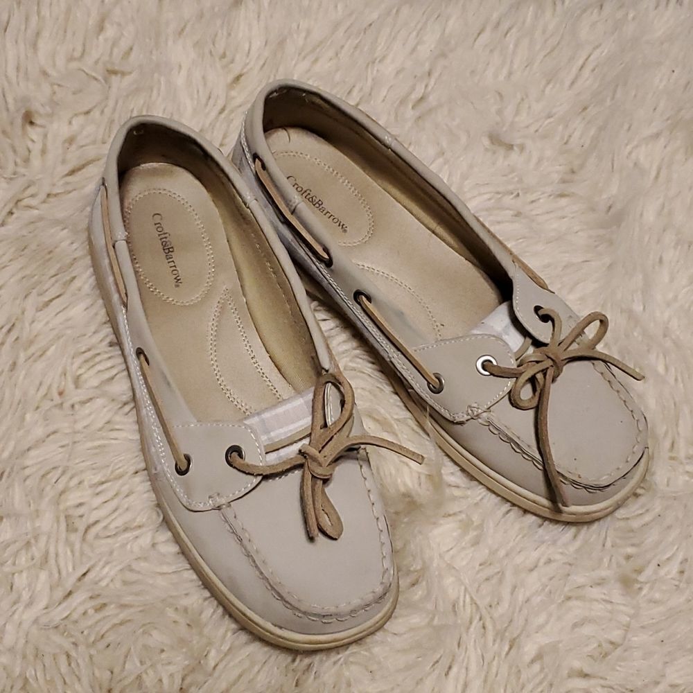 ‎Croft & barrow boat shoes, nice condition